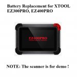 Battery Replacement for XTOOL EZ300Pro EZ400Pro Scan Tools